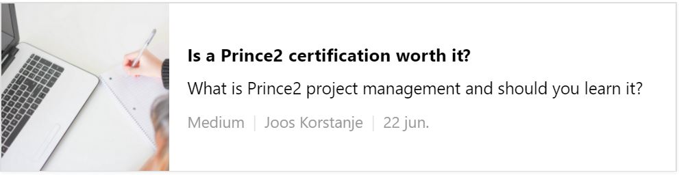 Is a Prince2 certification worth it?