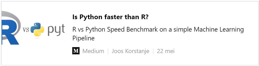 Is Python faster than R?