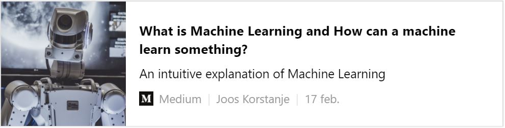 What is Machine Learning and how can a machine learn something?
